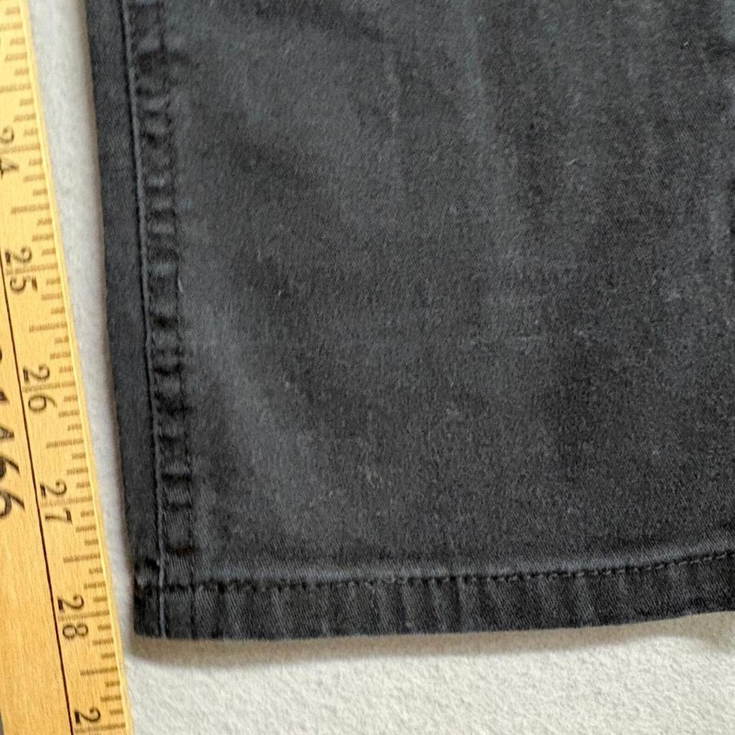 Dickies Womens Pants Size 1 Black Low Rise Bootcut Stretch Chino Workwear