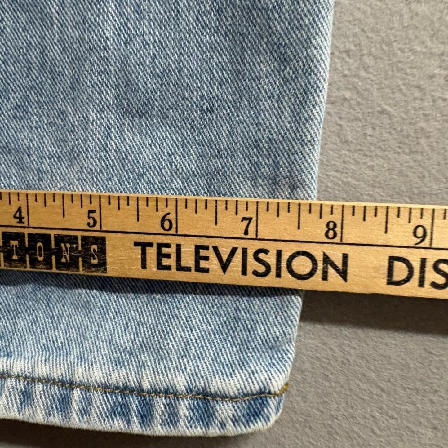 Vintage Arizona Jean Co Womens 29x34 Relaxed Fit High Rise Light Wash Denim USA