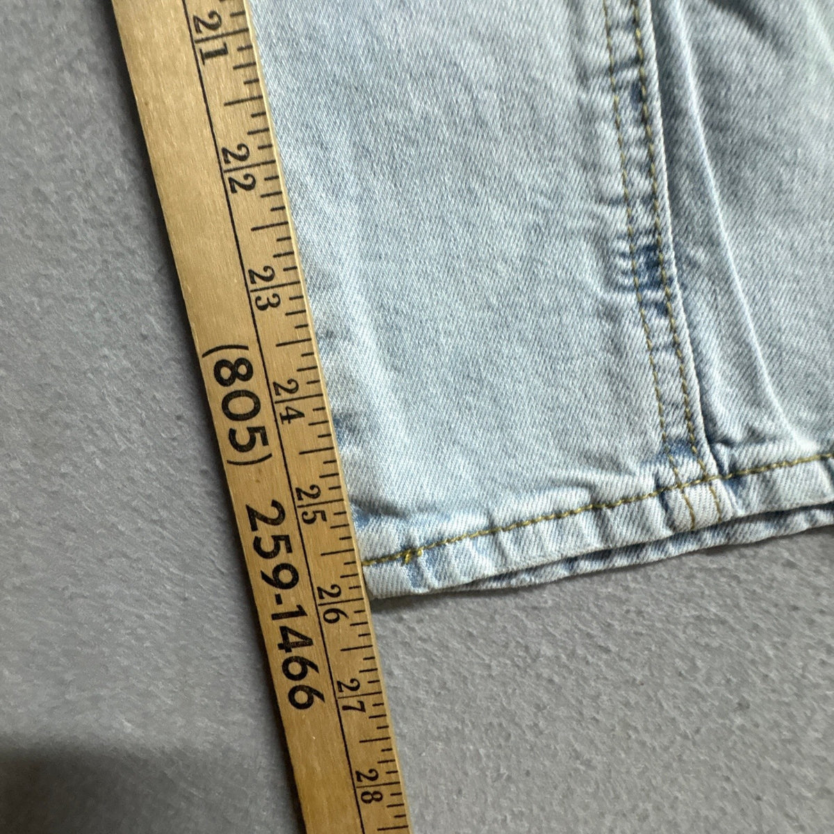 Universal Thread High Rise Slim Straight Jeans Womens 8/29R Light Wash Seamed