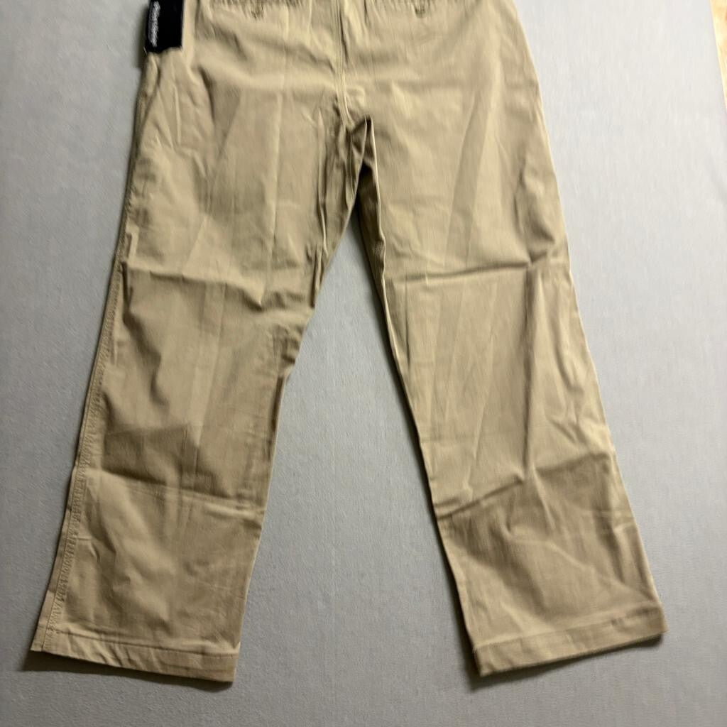 West Marine Harbor Pant Mens 38 Driftwood Khaki Cotton Blend Stretch Chino Pants