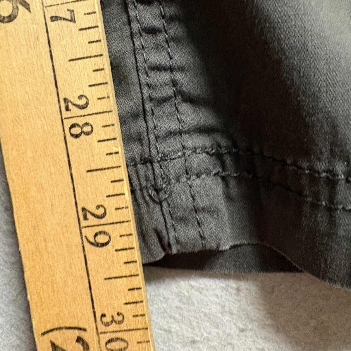 BC Clothing Convertible Cargo Pants Mens Large L x 34 Gray Convertible Shorts