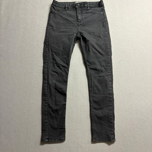 Free People Women Black Skinny Jeans Size 29 Stretch Denim Casual Pants