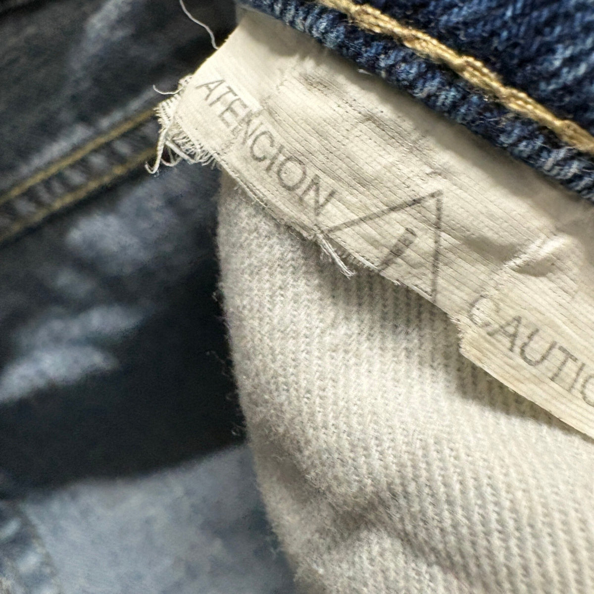 Zara TRF Side Stripe Jeans Womens Size 24 Blue Denim Raw Hem Straight Leg