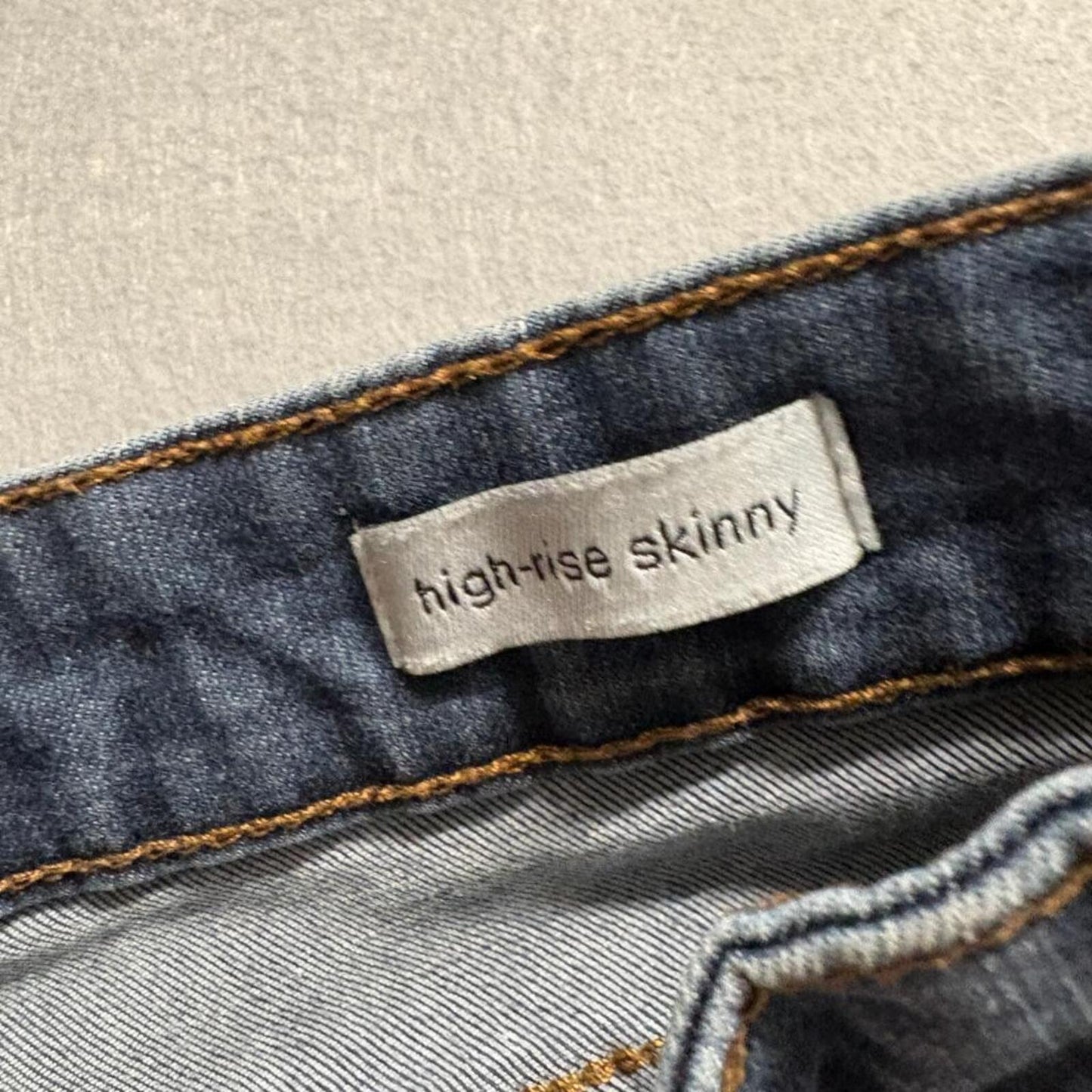 Social Standard by Sanctuary High Rise Skinny Jeans Womens Size 8/29 Blue Denim