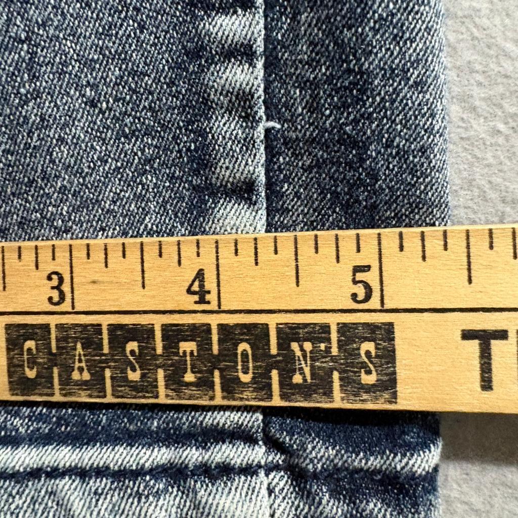 Pasion Denim Skinny Jeans Womens Size 13 Acid Wash Blue Stretch Mid Rise