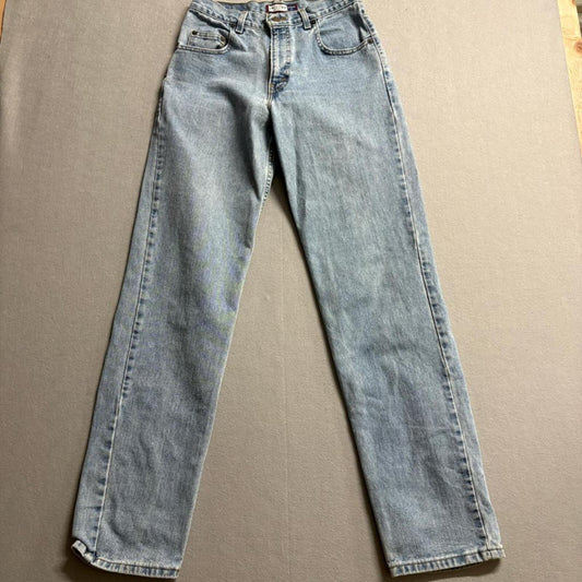 Vintage Arizona Jean Co Womens 29x34 Relaxed Fit High Rise Light Wash Denim USA