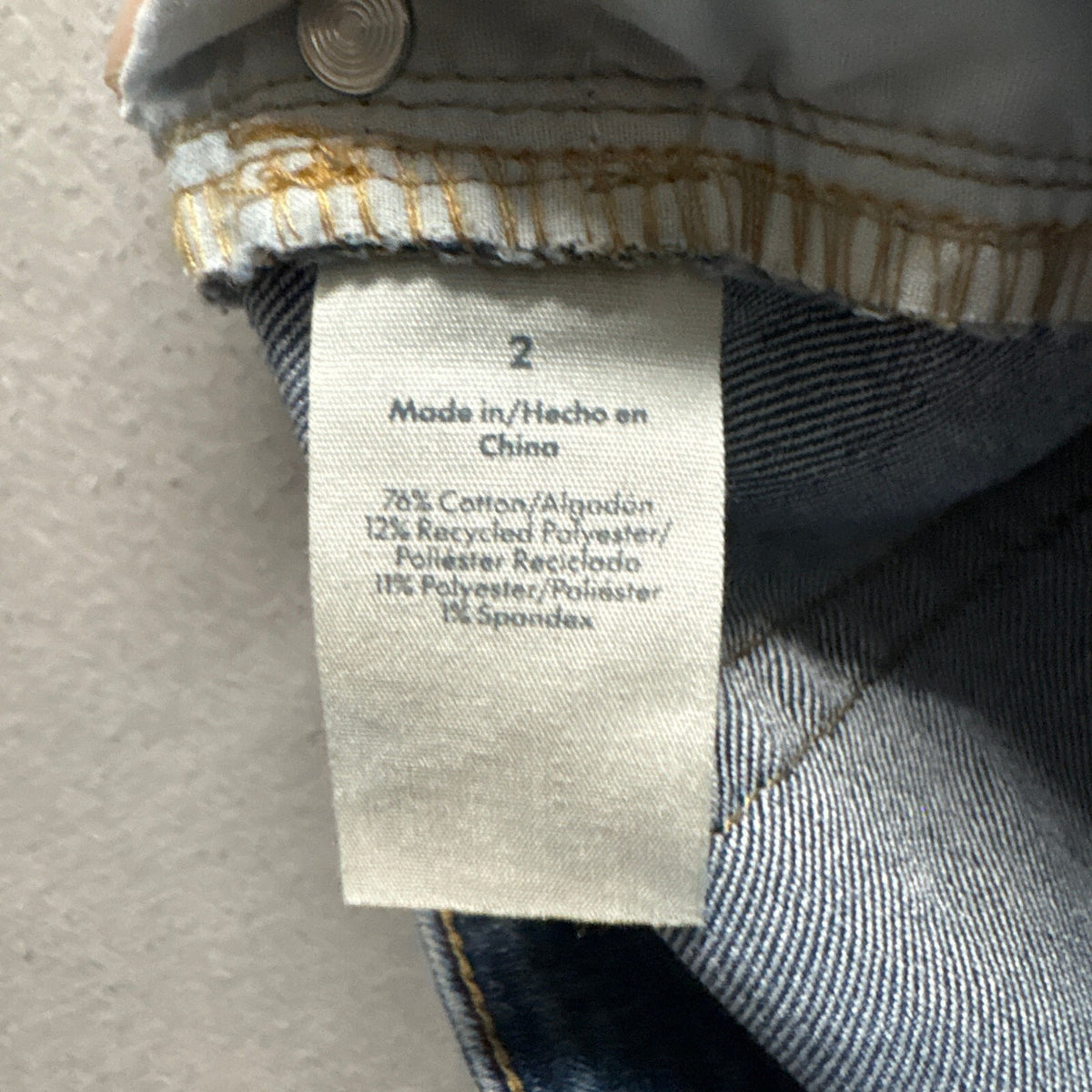 No Boundaries Flare Jeans Womens Size 2 Blue Denim Seamed Front High Rise