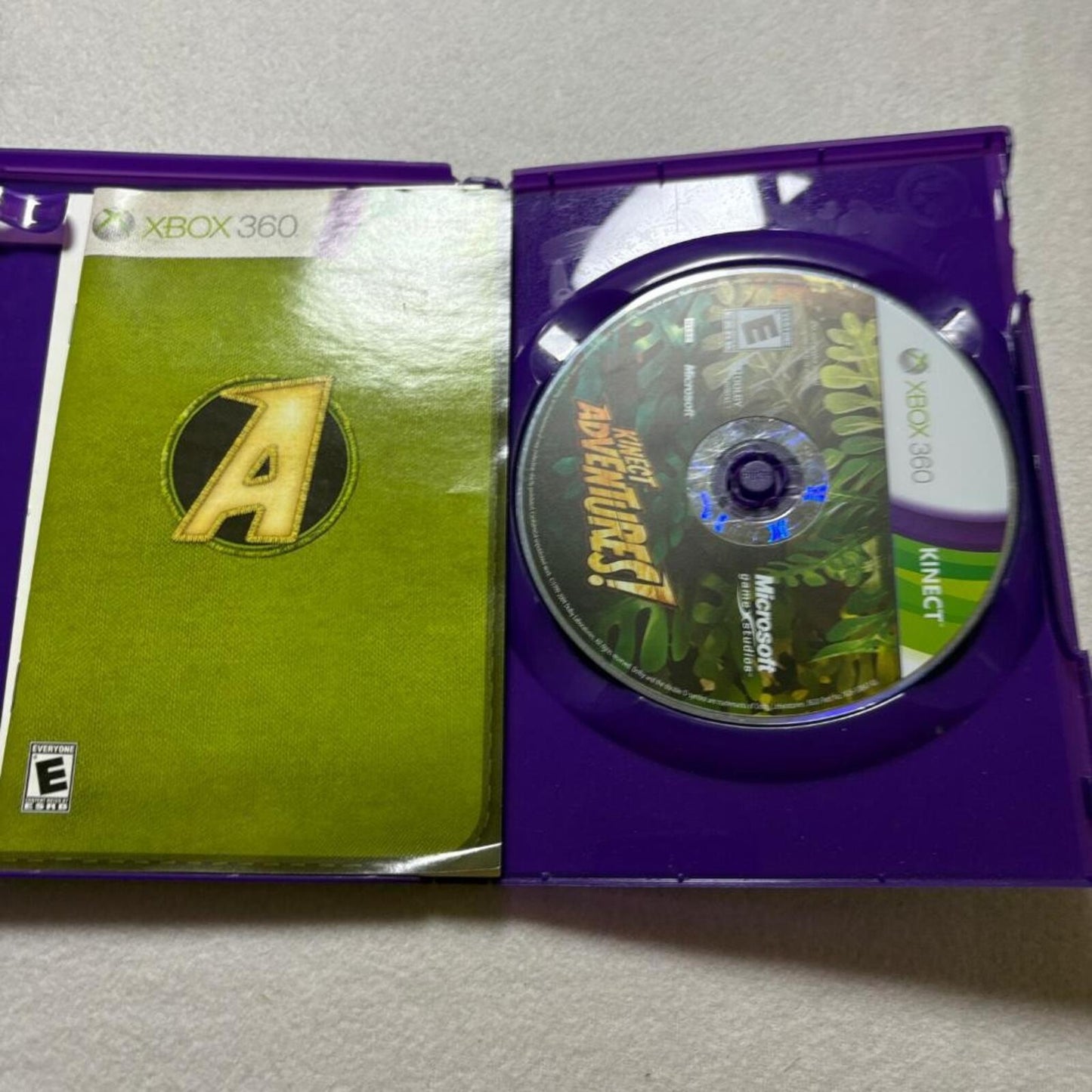 Kinect Adventures Microsoft Xbox 360 Game Complete with Manual CIB Tested
