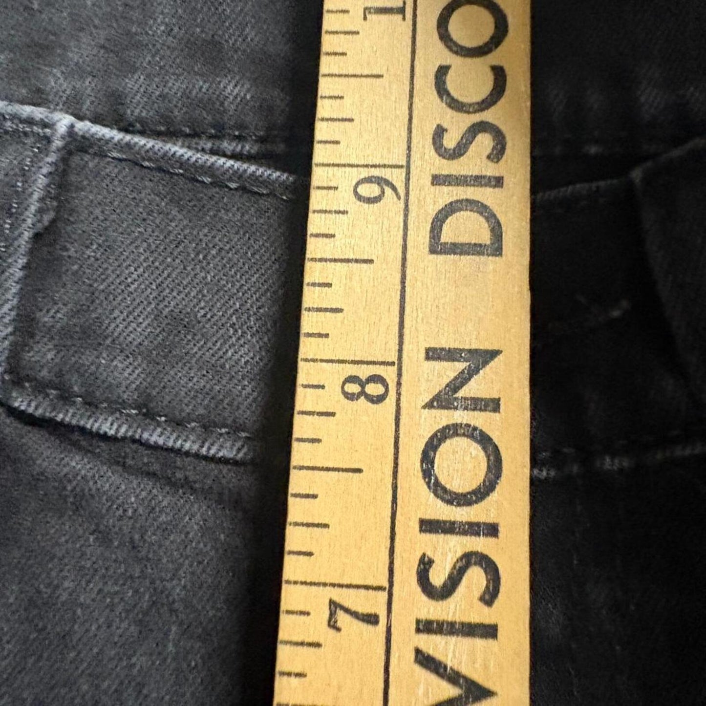 Levi's 514 Straight Fit Jeans Mens 30x30 Black Denim Waterless