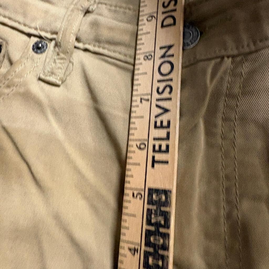 Levis 511 Slim Fit Jeans Mens 32x32 Brown Khaki Denim Pants