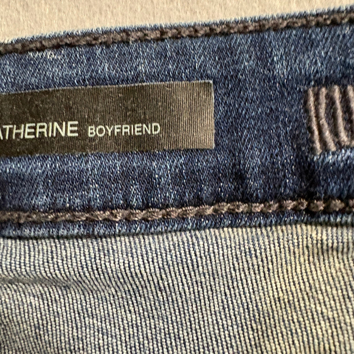 Kut from the Kloth Catherine Boyfriend Jeans Womens 14 Blue Denim Stretch