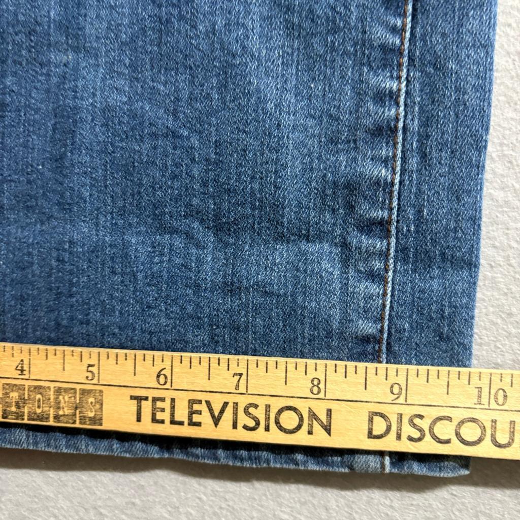 Smith's Workwear Dungarees Stretch Bootcut Jeans Womens 18W Blue Denim