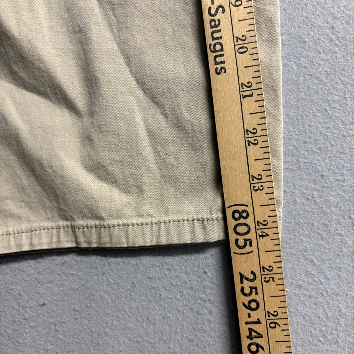 Croft & Barrow Bermuda Shorts Womens 10 Khaki Tan Stretch Natural Fit Capris