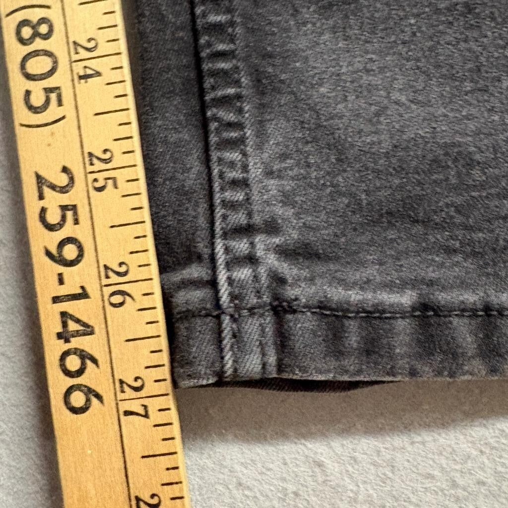 The Perfect Jean NYC Slim Fit Black Denim Jeans Mens 42x30 Stretch