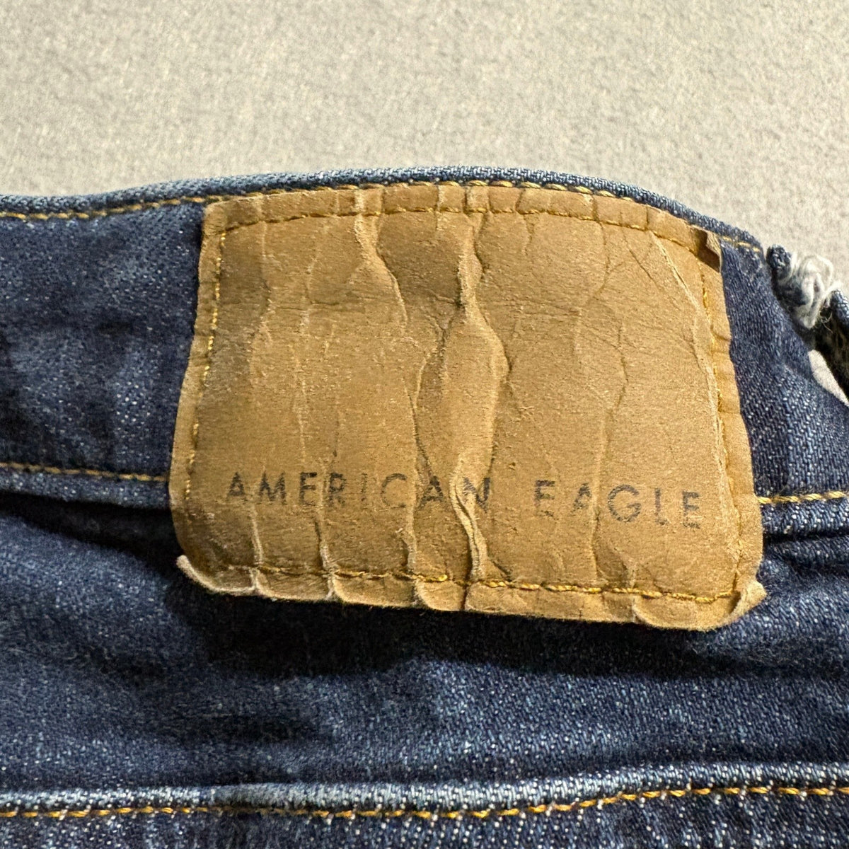 American Eagle Airflex+ Slim Straight Jeans Mens 31x32 Dark Wash Stretch Denim - Photo 7