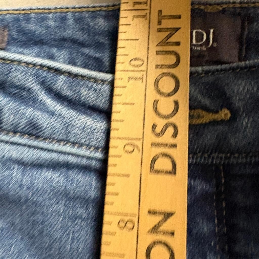 NYDJ Sheri Slim Jeans Womens Size 10 Blue Denim Lift Tuck Stretch Crop