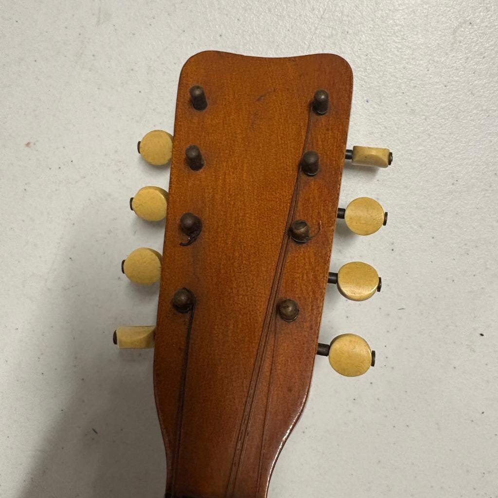 Vintage Lakeside Bowl Back Mandolin 8 String Tater Bug with Original Case