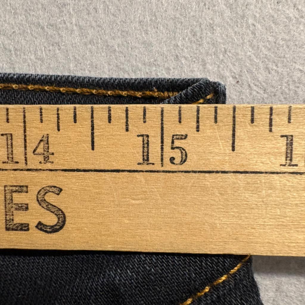 J Brand 914 Black Straight Leg Jeans Womens Size 29 Dark Wash Cotton Blend