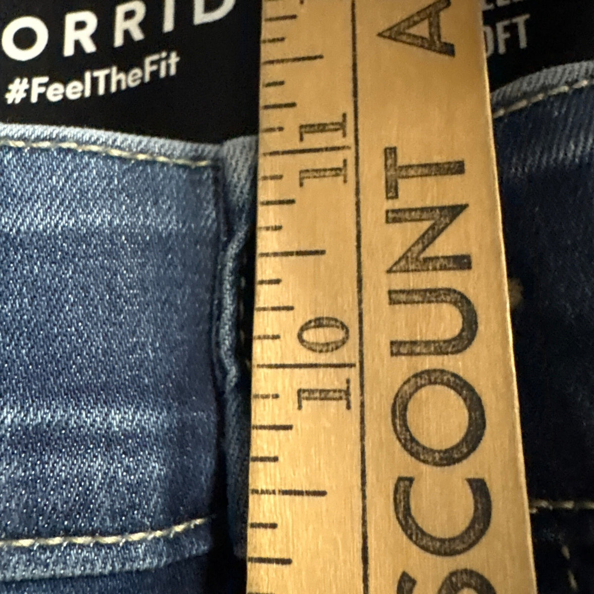 Torrid Bombshell Wide Leg Super Soft Jeans Womens 10 Regular Medium Wash Denim