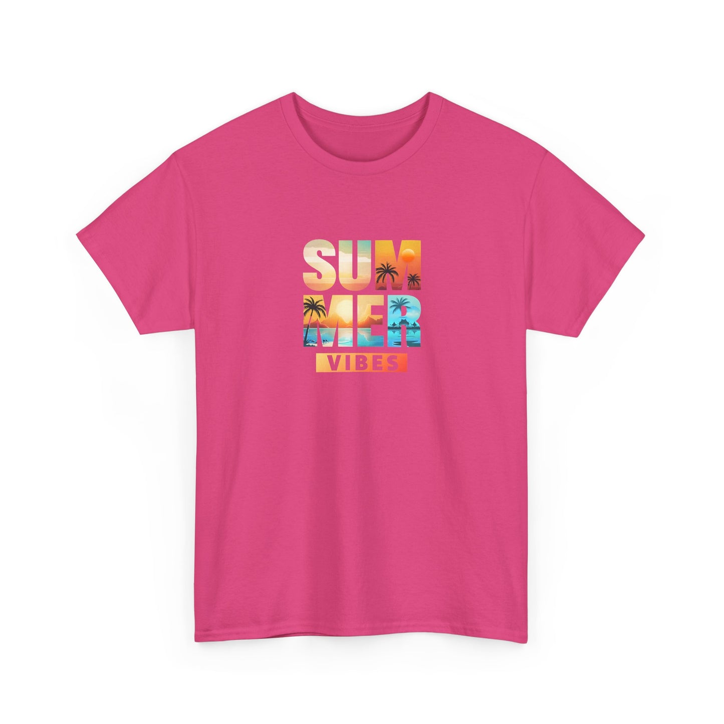 Summer Vibes Unisex Tee T-Shirt Fun Graphic