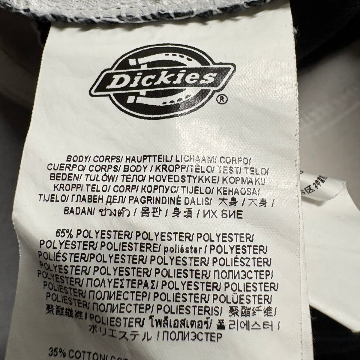 Dickies 874 Original Fit Work Pants Mens 36x30 Black Twill Chino Skate