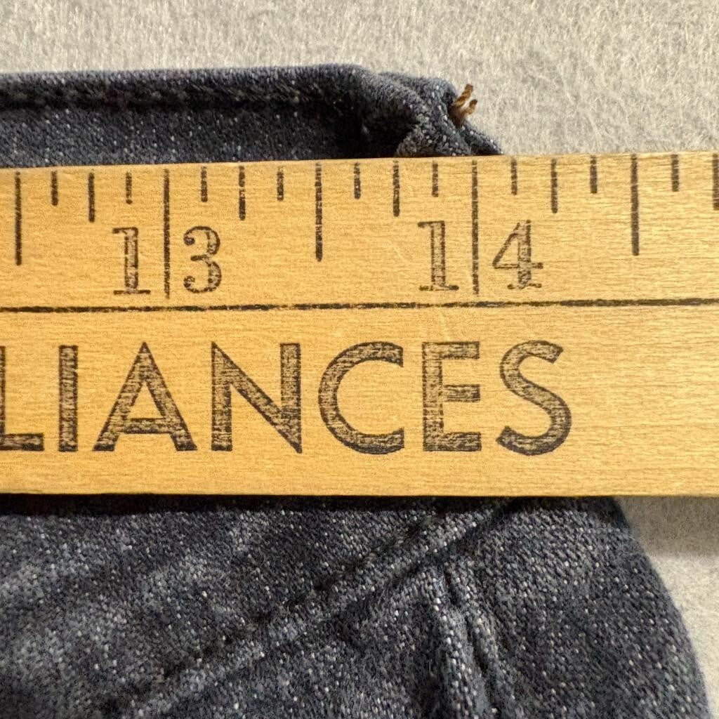 Cimarron Jeans Womens Size 9 Dark Wash Straight Leg Stretch Denim Blue