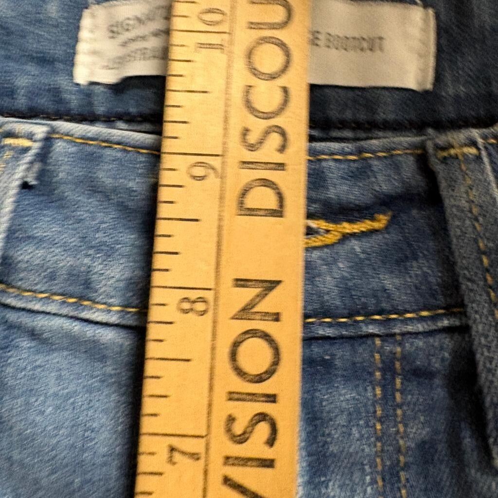 Signature by Levi Strauss Co Womens Mid Rise Bootcut Jeans Size 4M W27 L32 Blue