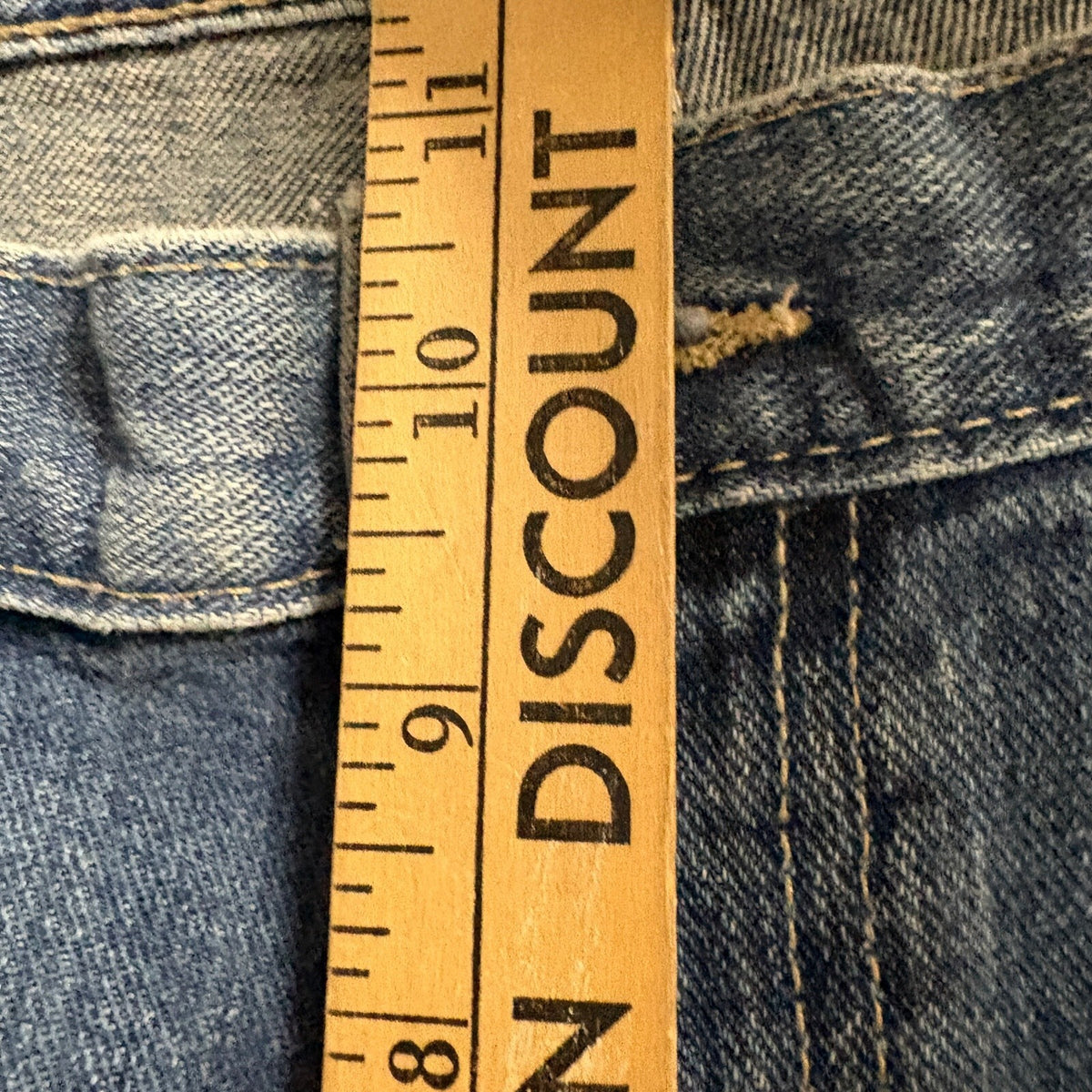 Genuine Dickies Mens Carpenter Jeans 34x32 Blue Denim Relaxed Fit Workwear
