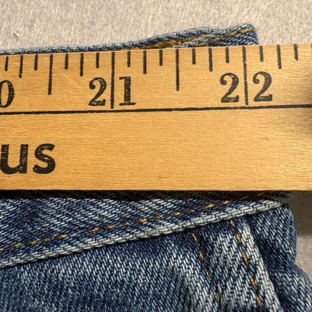 Rustler Classic Mens Jeans 44x30 Blue Denim Relaxed Fit Straight Leg NWT