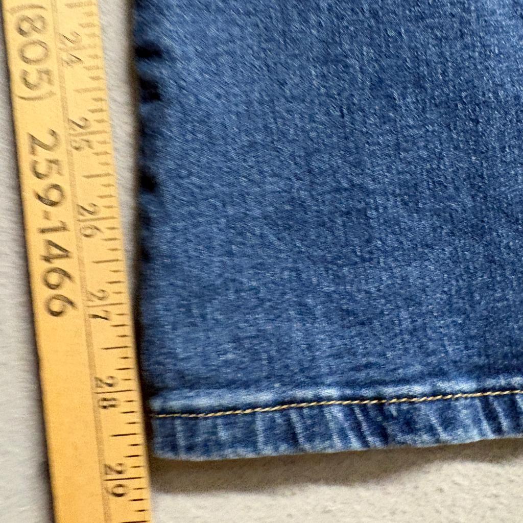 Flying Banana Flare Jeans Womens Size 4S Blue Denim Stretch Bell Bottoms LB-1
