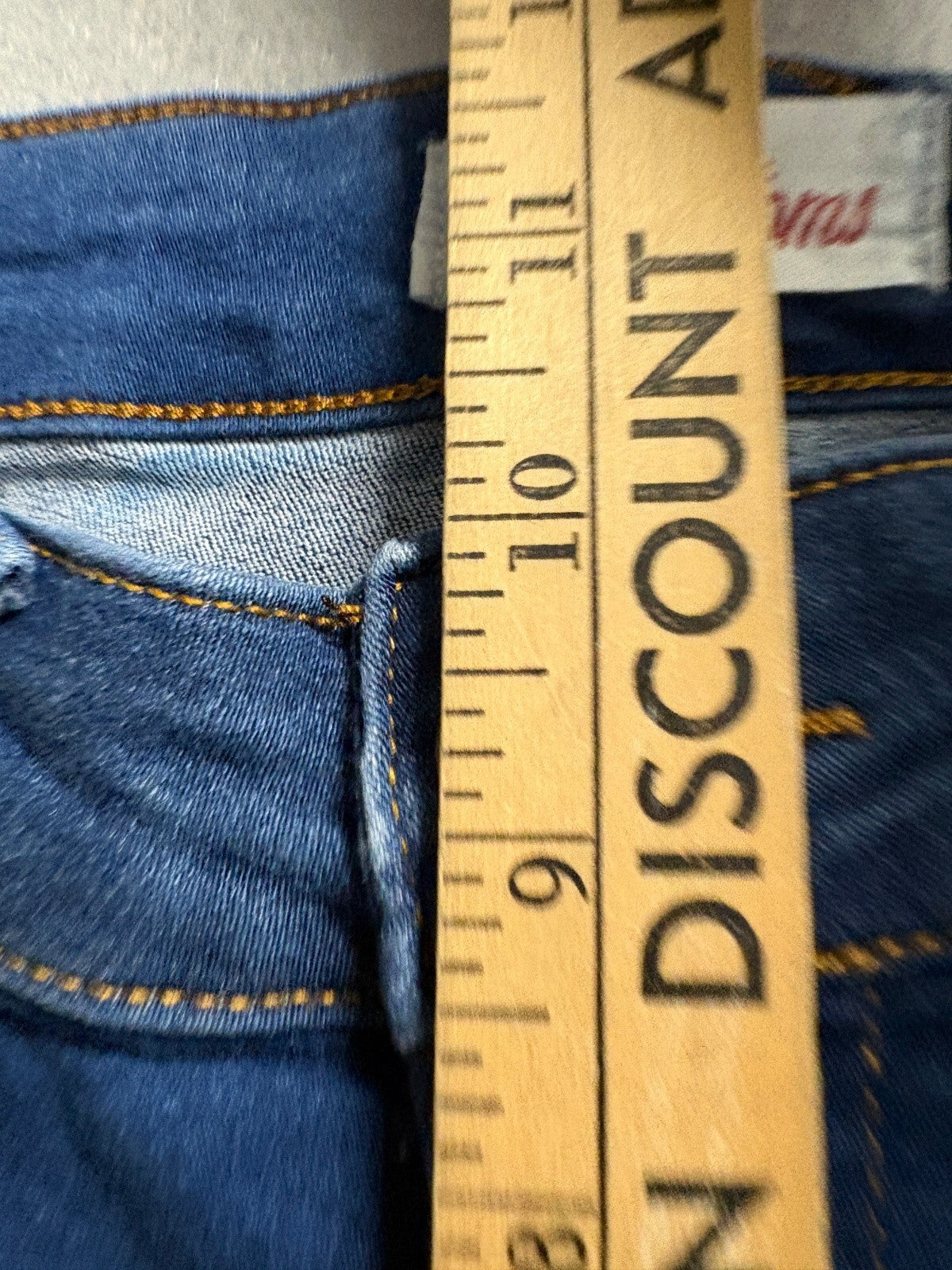 RED Bottoms Womens Jeans Size 9/29 Blue Skinny Stretch Denim Ankle Medium Wash