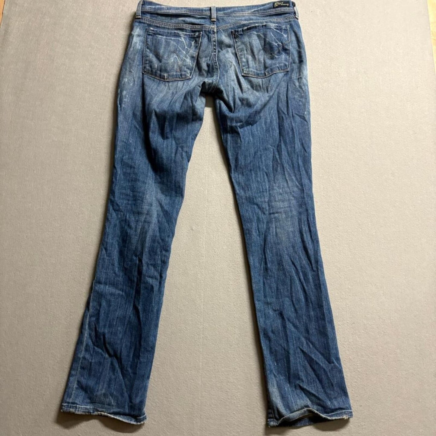 Citizens of Humanity Kelly Bootcut Jeans Womens 30 Distressed Blue Denim