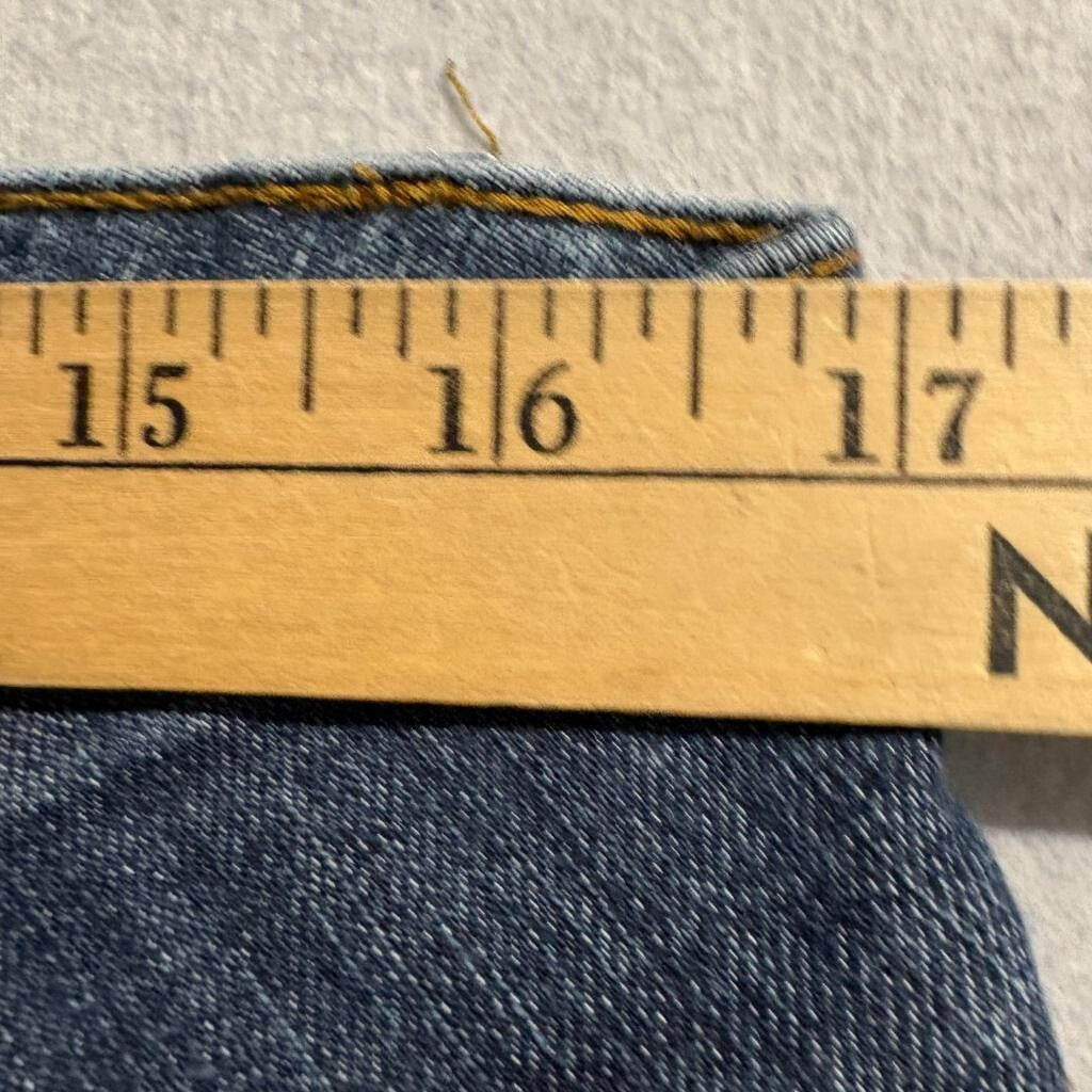 Botin Jeans Company Womens Size 9 Blue Denim Skinny Jeans Sequin Pockets Stretch