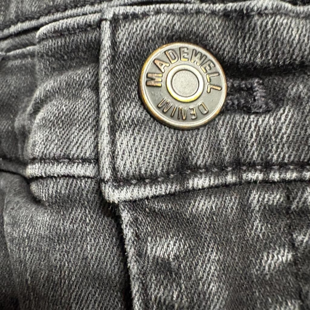 Madewell 10 High Rise Skinny Jeans Womens 28 Gray Denim Stretch
