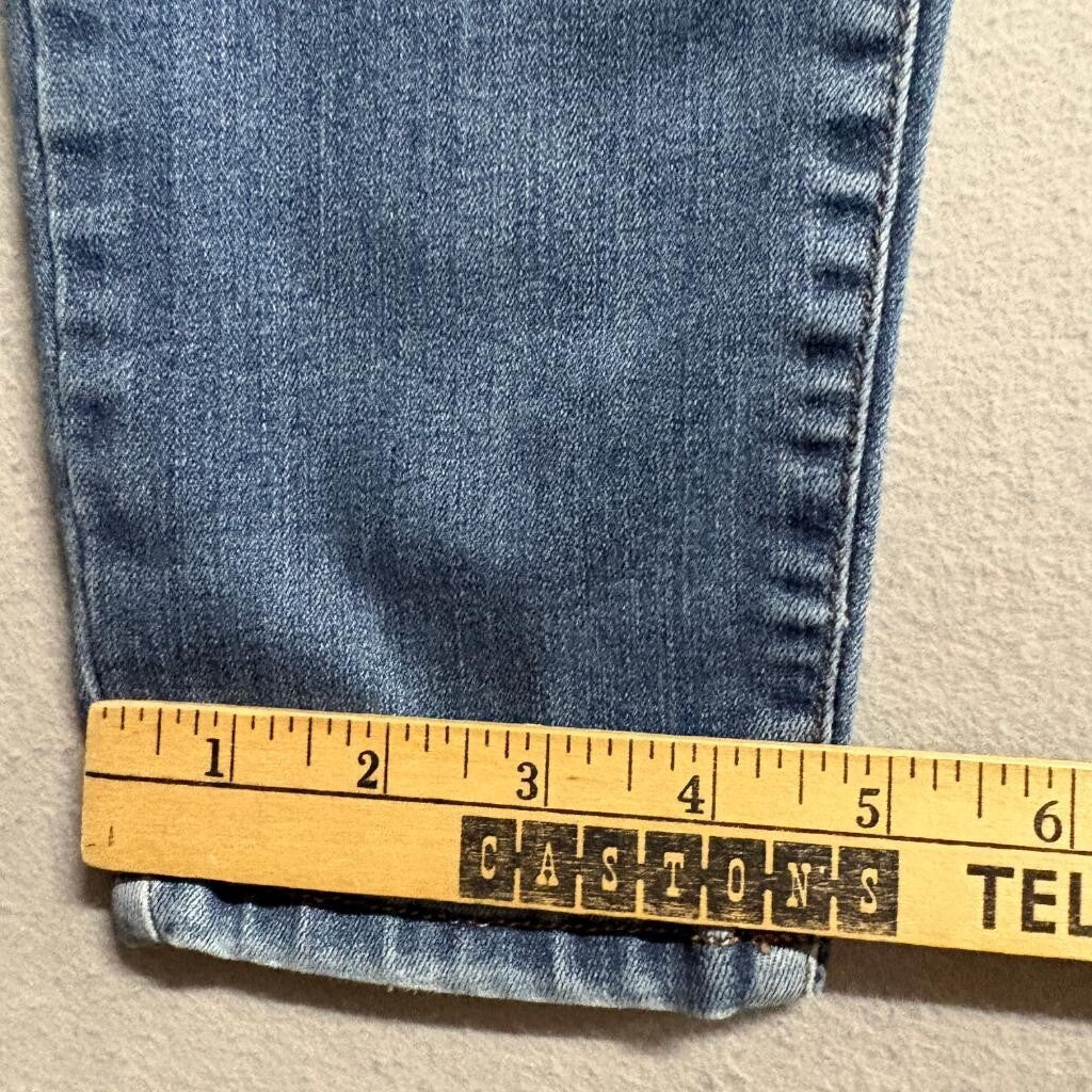 William Rast Sculpted Highrise Skinny Jeans Womens 29 Blue Denim Stretch