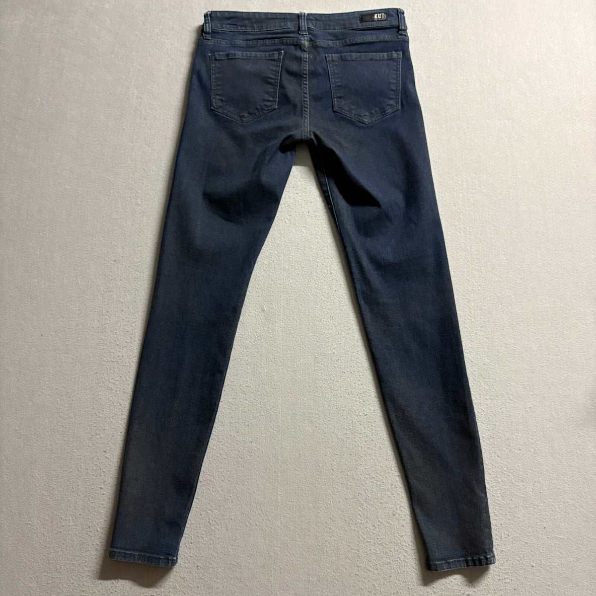 KUT from the Kloth Mia Toothpick Skinny Jeans Womens 6 Dark Wash Stretch Denim