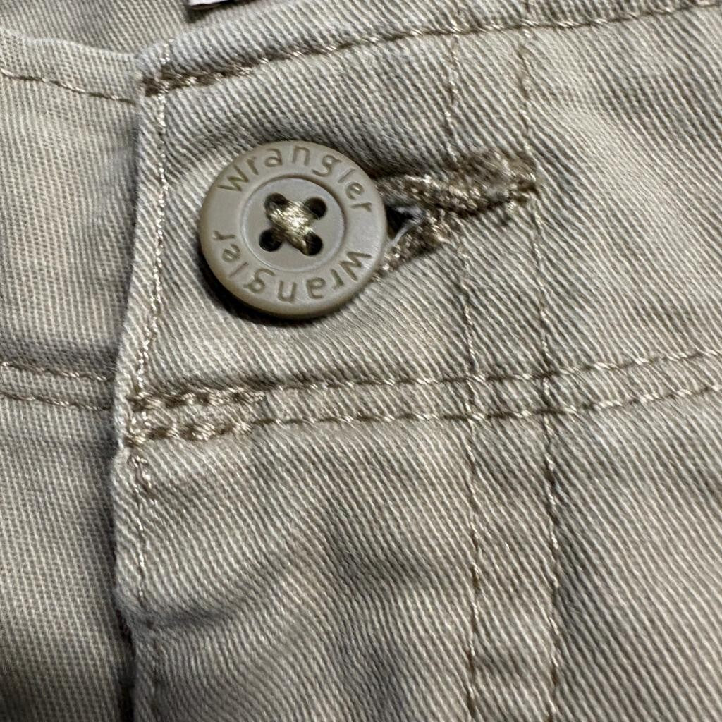 Wrangler Cargo Pants Mens 32x30 Khaki Tan Relaxed Fit Stretch Cotton Blend