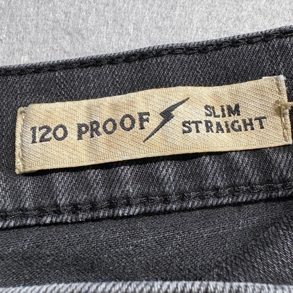 Moonshine Spirit by Brad Paisley Jeans Mens 29x32 Slim Straight Black Denim