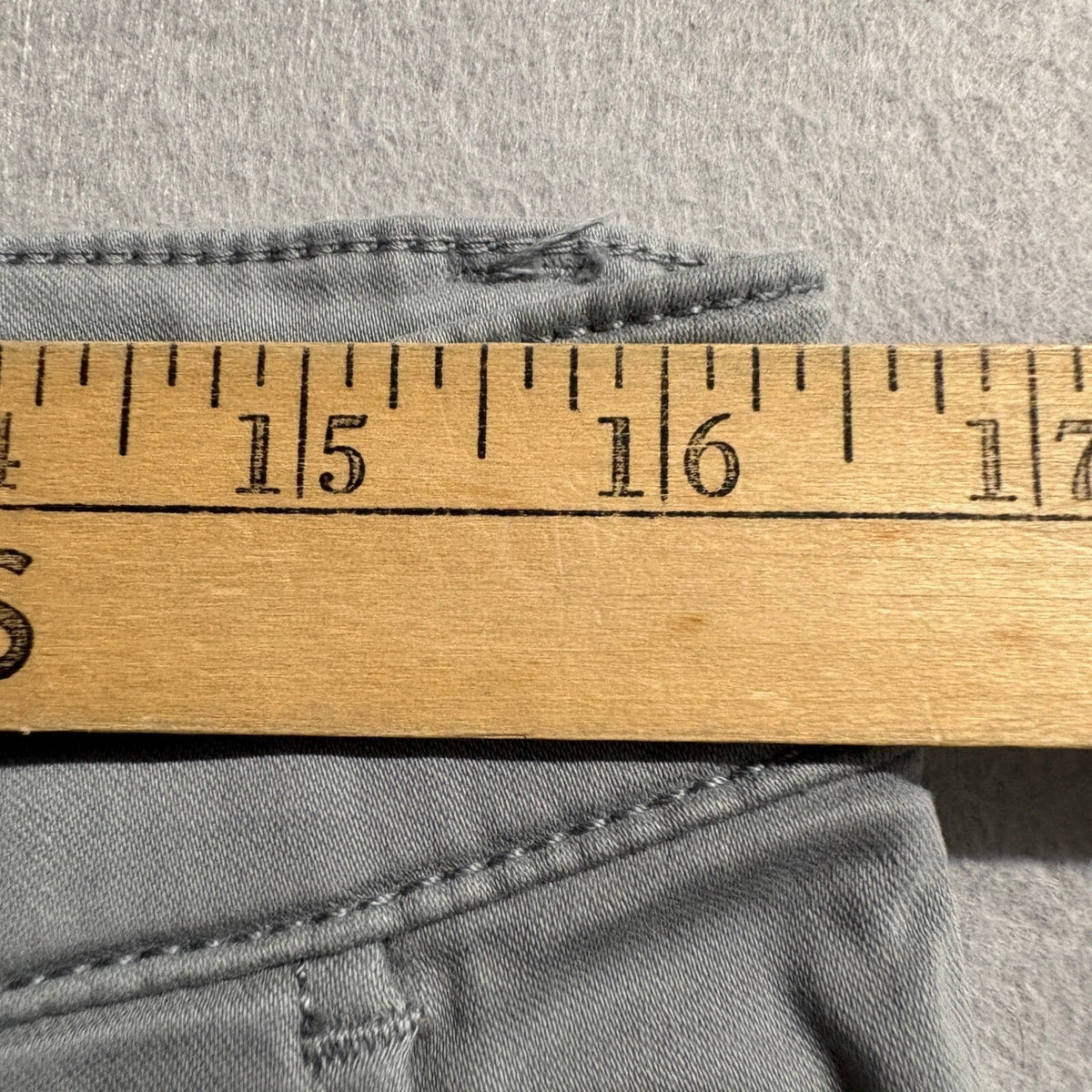 Mavi Johnny Slim Leg Pants Mens 32x32 Gray Cotton Stretch Chino Trousers