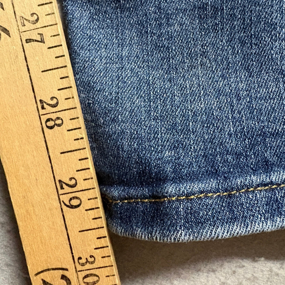 Eddie Bauer Mens Straight Fit Denim Jeans Blue Stretch 34x32 Actual 33x29 - Photo 8