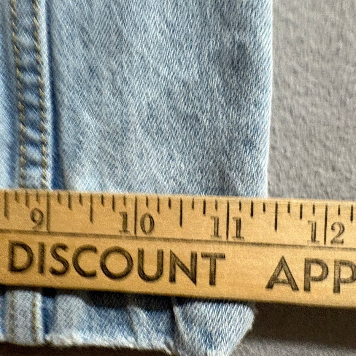 J. Galt Brandy Melville Wide Leg Jeans Womens Size Small Light Wash High Rise