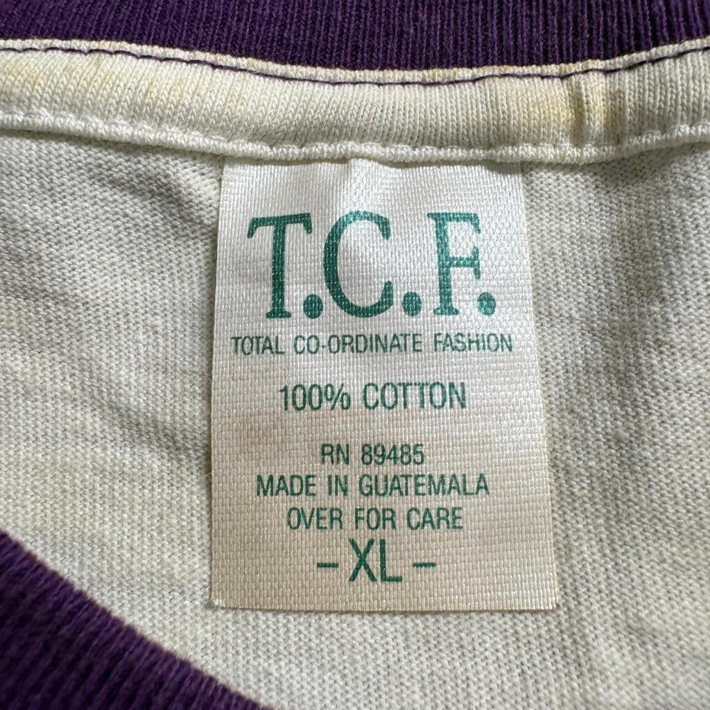 Vintage Los Angeles Lakers T Shirt Mens XL White Purple Ringer Basketball Club
