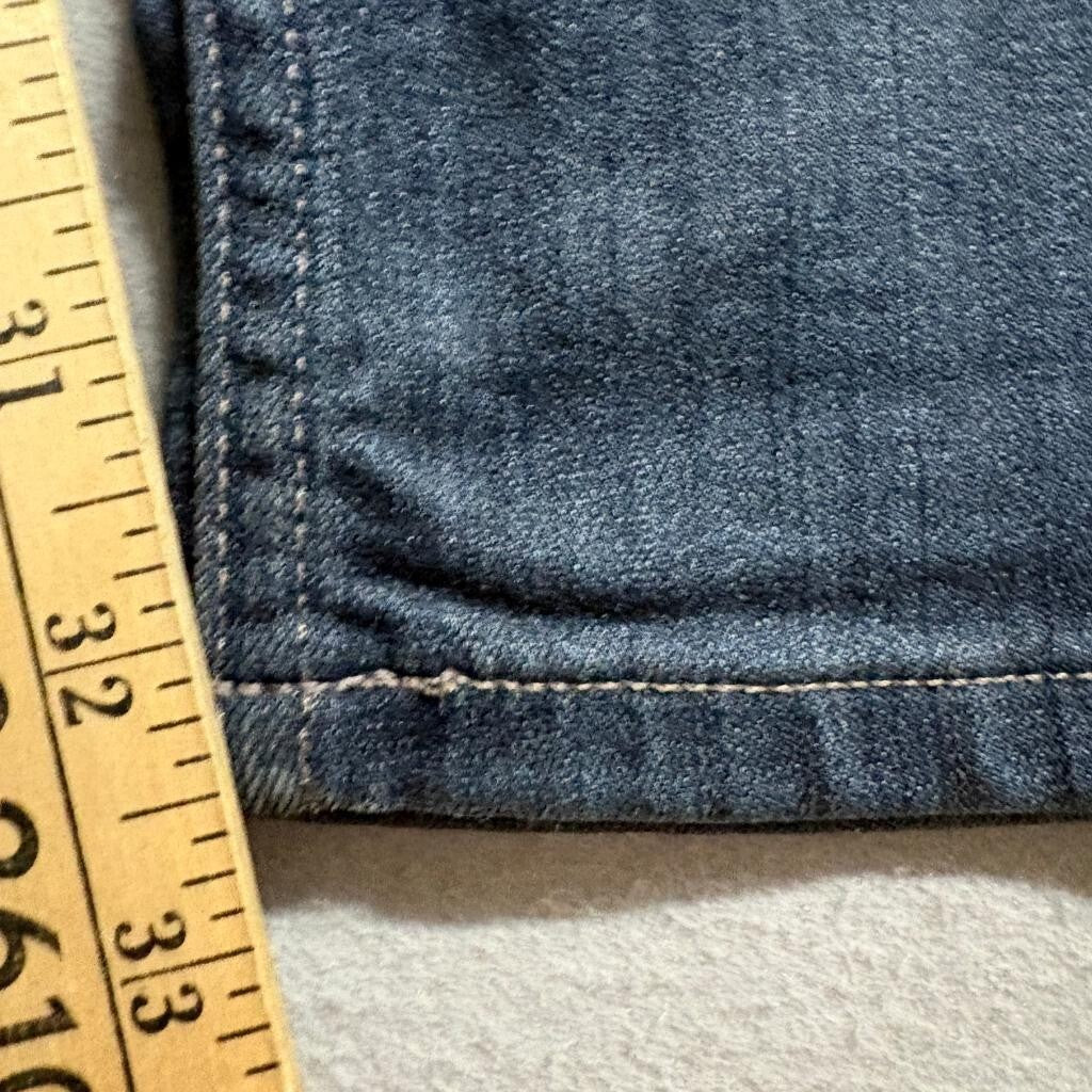 Paige Lennox Slim Fit Jeans Mens 32 Blue Stretch Denim Rayon Blend