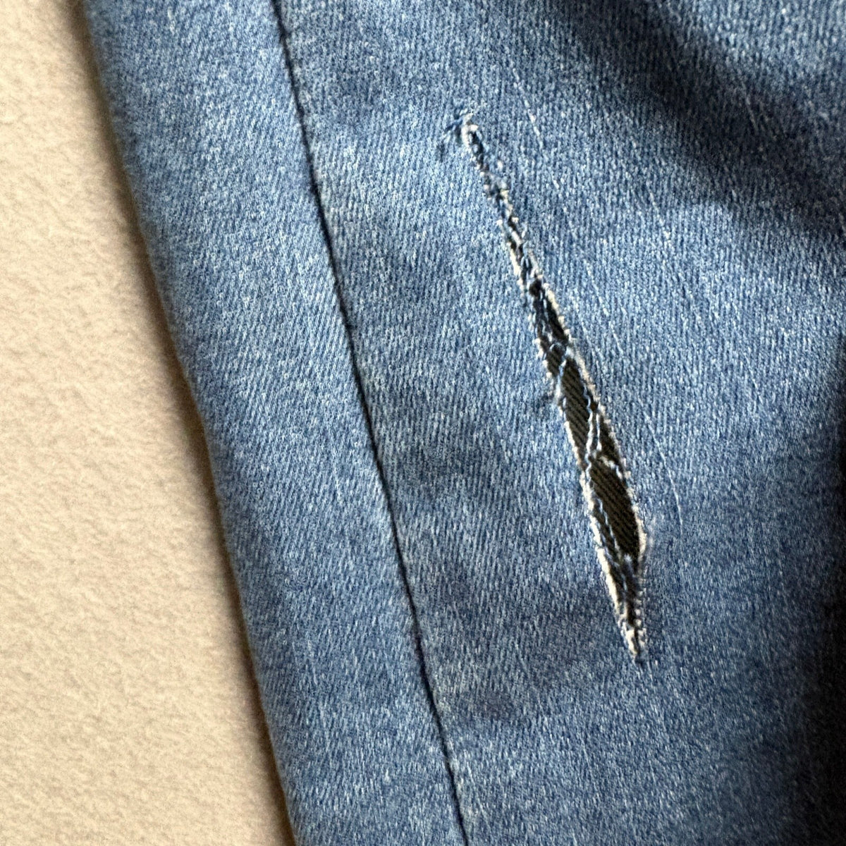 Marciano Guess Wide Leg Jeans Womens 26 Blue High Rise Denim Made In USA Flaw