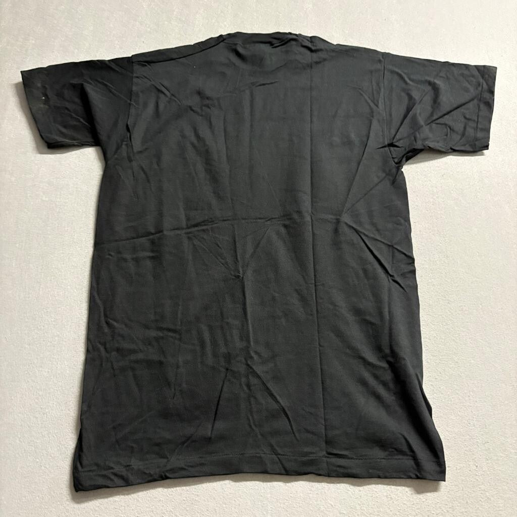 Vintage Nike Swoosh T-Shirt Mens XL Black Single Stitch Made In Jamaica 90s Tee