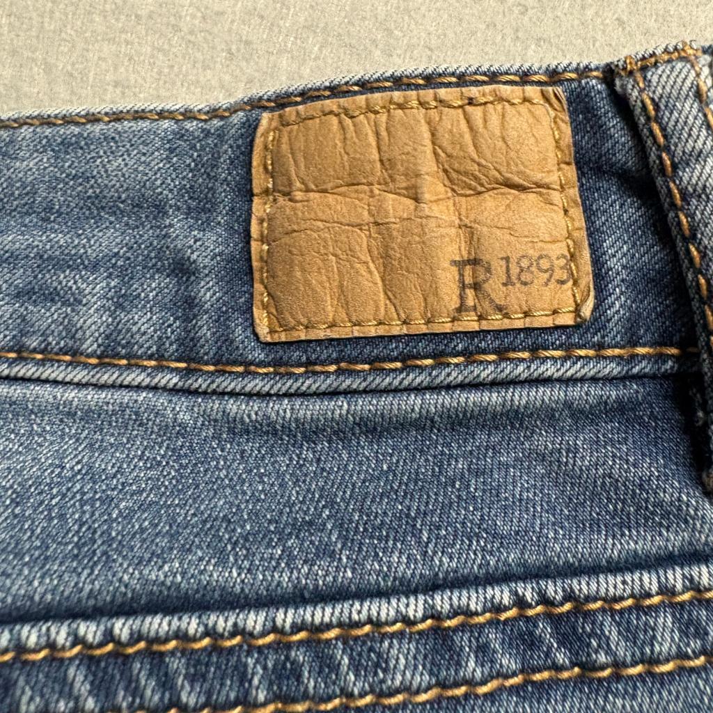 Roebuck and Co Bootcut Jeans Womens Size 2 Blue Denim Stretch Mid Rise