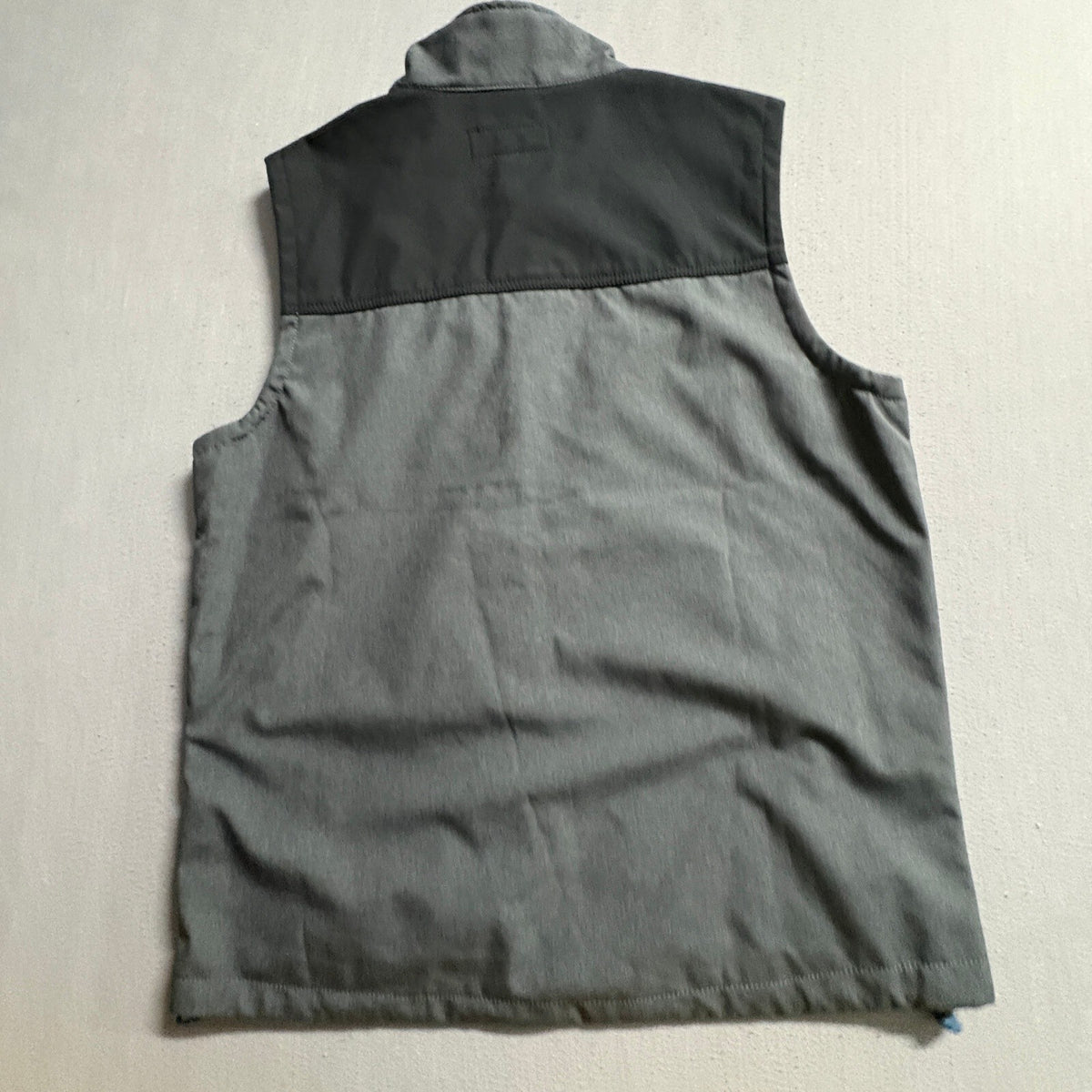 Cody James Core Softshell Vest Mens Large Gray Water Repellant Fleece Lined NWT