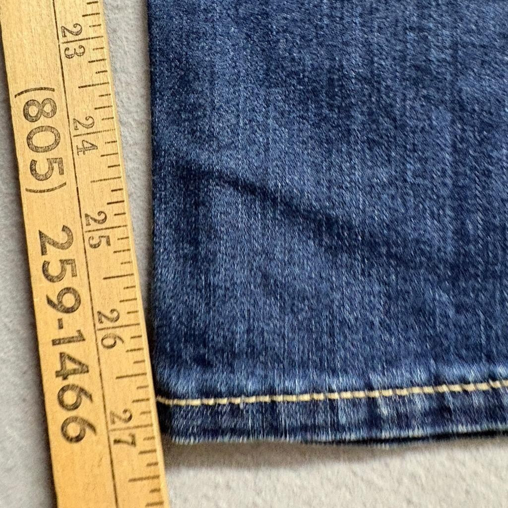 Arizona Jean Co Super Skinny Jeans Womens 17 Short Blue Denim Stretch