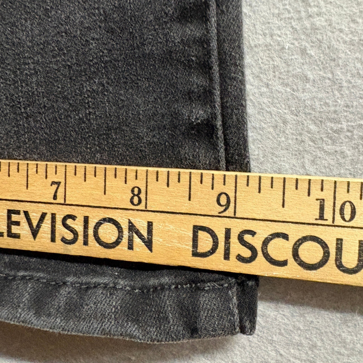 DG2 Diane Gilman Women Bootcut Jeans Size 8-10-12T Gray Stretch Denim Pull On