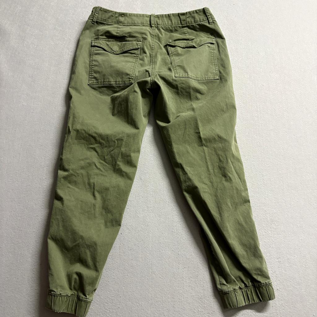 American Eagle Outfitters Womens Pants Size 6 Green Cotton Stretch Jogger